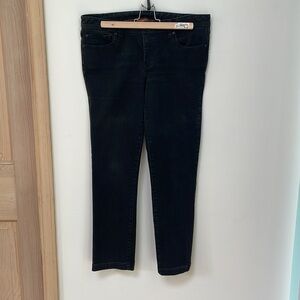 Tory Burch Super Skinny Black Jeans